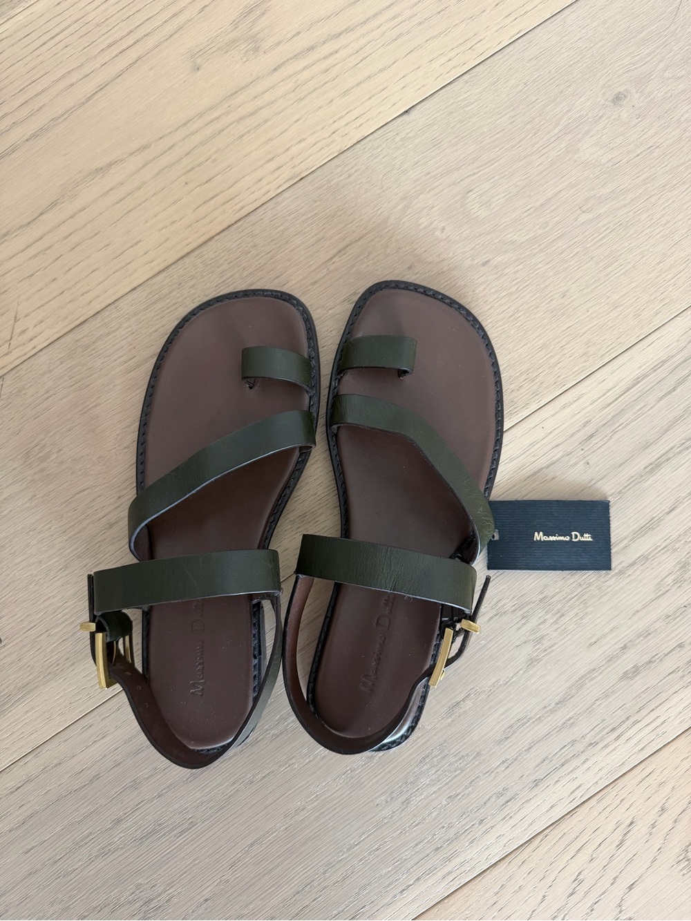 Massimo Dutti Leather Sandals
